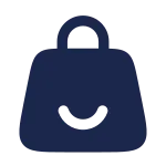 Bag Smile SVG Icon